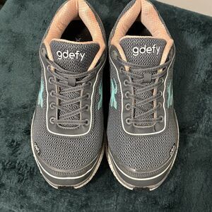 Gravity Defyer Womens GDEFY Mighty Walk Gray Athletics Walking Shoes Size 11